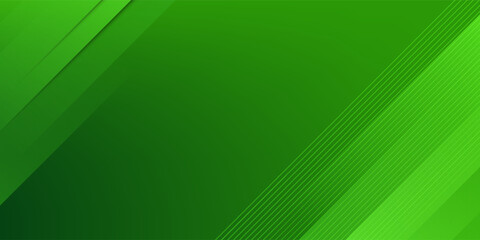Wall Mural - abstract green sporty background template vector with shiny lines and lights. green background with 