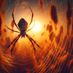 the spider in spider net