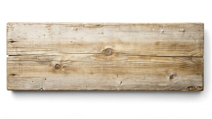 Aufkleber - Rustic Weathered Wooden Plank, Ideal for Crafting and Design Projects, Shows Natural Wood Grain and Texture