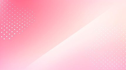 Leinwandbilder - Pink gradient background with diagonal lines and dots, ideal for display banners and presentations.

