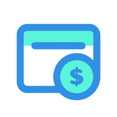 Poster - Payment Icon for Financial Transactions and Digital Wallet Systems
