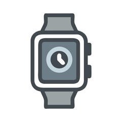 Aufkleber - Smartwatch Icon for Modern Technology and Wearable Devices