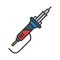 Poster - Soldering Iron Icon for Precision and Craftsmanship