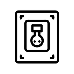 Poster - Telephone Socket Icon for Connectivity and Communication