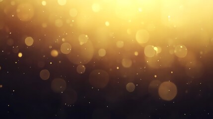 Aufkleber - Glowing lens flare casts warm yellow light in a dreamy atmosphere, with soft pastel overtones and radiant beams creating a mesmerizing effect
