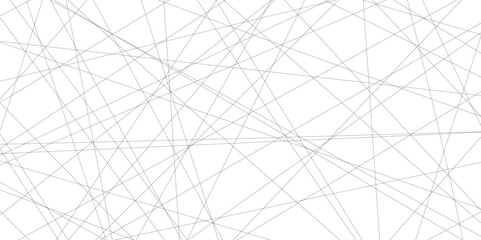Abstract black lines with white background. Creative and geometric shape with luxury pattern and paper texture design. abstract background with stripes for website design Technology background.	