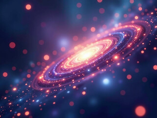 Wall Mural - galaxy, bokeh, sky and clouds. magic fantasy graphic element background. For notebook, album, printing on fabric, clothes. Picture for puzzle, background for picture.