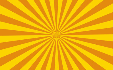 Aufkleber - Abstract background with hypnotic spiral wavy rays pattern. Curve smoothly, forming  swirling vortex effect. Vintage beam sunburst texture. Radial sunrise or sunset light retro Spiral radial design