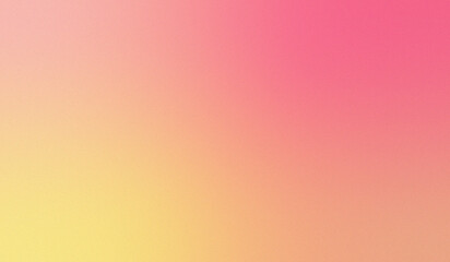 Wall Mural - Orange pink background with noise and grain, digital presentation wallpaper. Color gradient.