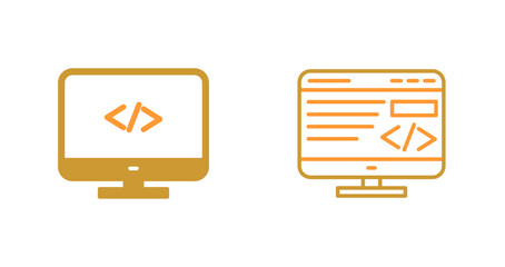 Coding Icon Design