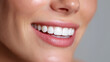 © Ali Hamza Tullah - Radiant Smile and White Teeth, Close-Up Photo Highlighting Female Dental Beauty, smiling woman, white teeth, dental health, close-up face, teeth whitening, oral hygiene, happy woman, beauty smile, con