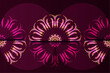 © bossofillustrator011 - Elegant mandala in warm pink and gold with symmetrical artistic layout