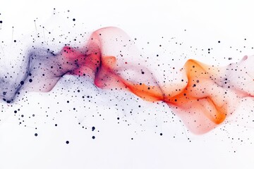 Leinwandbilder - Cosmic artwork illustrates the beauty of the universe with vibrant colors and abstract celestial bodies in a harmonious composition