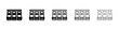 © Krrish - cooling tower icon Symbol mark in Outline style