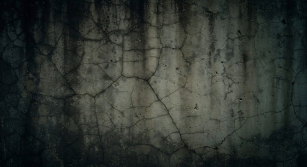 dark grey cracked concrete wall texture background
