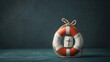 © SAQUEEN - Small life preserver with cross