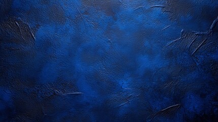 Poster - Blue background with a brush stroke in the middle