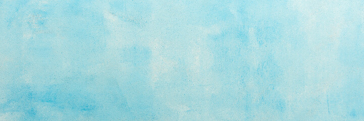 Poster - A minimalist soft blue texture backdrop, offering soft tones and a clean surface for creative design, top view, copy space, banner