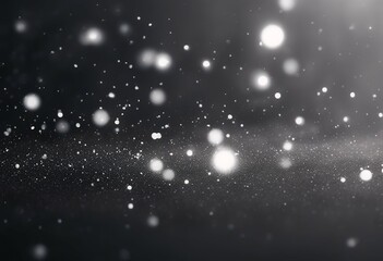 particle dust motion black background blur white bokeh star fantasy graphic glistering depth effect 