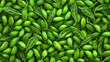 © Parsudi - Close Up View Of Fresh Green Soybeans With Leaves