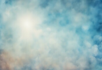 Wall Mural - sky paper background blue flare light watercolor texture shine glow colours ink bright design horizo