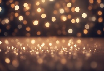 Wall Mural - bokeh light overlay texture beautiful party greeting pattern decoration decorative shimmer black bac