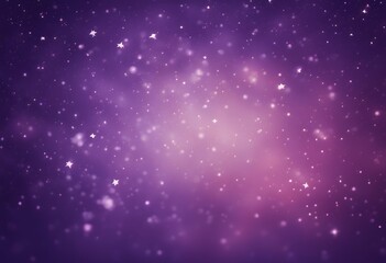 Wall Mural - purple stars background galaxy solar fantasy trendy black shape telescope cloud glow colours star co
