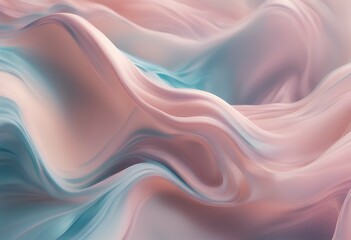 Wall Mural - abstract procreate pastel minimal background fluid illustration style colors bright creative tender 