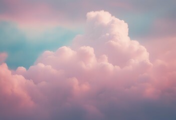 Wall Mural - pastel abstract soft sky cloud background colorful bright day beautiful glow atmosphere gradient clo