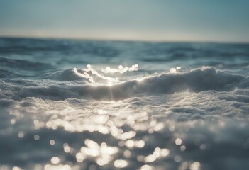 Wall Mural - above shine scene ocean blue sunbeam sky panoramic a nobody deep harmony sea calm bright cloud ecology liquid background beautiful marin clear nature climate day natural freedom environment clean