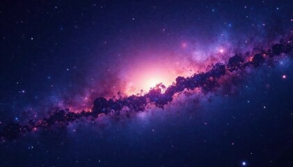 vast milky way galaxy with stars and space dust in the universe, galaxy, cosmos