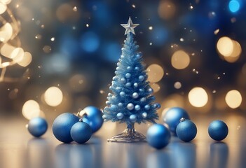Wall Mural - contain real defocused abstract branches rendering background ornaments lights image fir christmas e