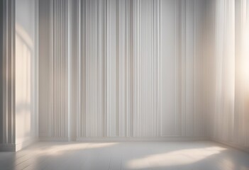 Wall Mural - presentation ai mock background beautiful decorate light decorative generated hidden lighting white 