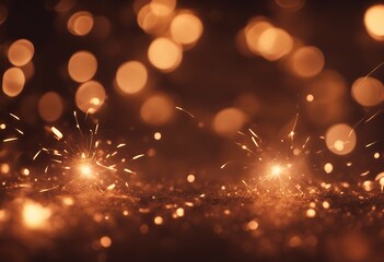 Wall Mural - background sparks fiery glow effect hot light burnt abstract heat balefire power sparkle flames burn red spark orange yellow fire