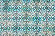 © Matteo Colombo - Ornate turquoise turkish tiles, Istanbul, Turkey