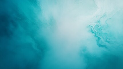 Leinwandbilder - Wide-angle view from above captures an elegant marbled design in blue and white, featuring fluid textures perfect for creative projects or backgrounds