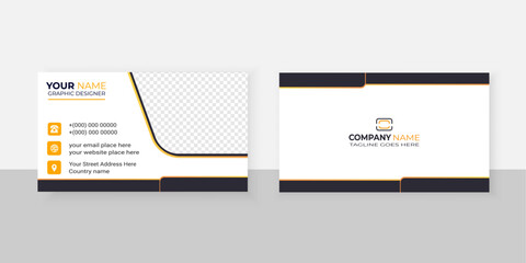 modern creative design business card template vector illustration set for web interface layout with 
