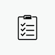 © MdFaruque - Check List isolated minimal single flat icon for application and info-graphic. Point vector icon for websites and mobile minimalistic flat design