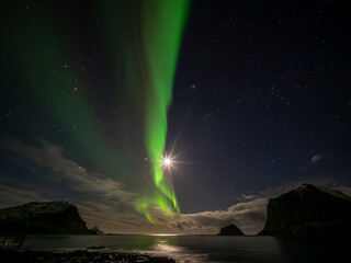 lofoten norway aurora borealis