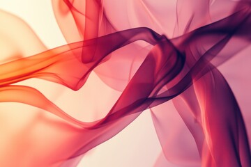 Wall Mural - abstract image of flowing colored smoke in vibrant shades