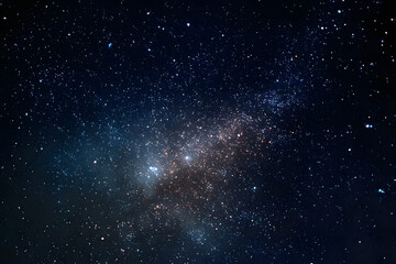 Wall Mural - Night starry sky