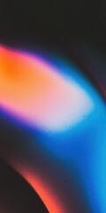 Wall Mural - abstract light spectrum with vibrant blue, purple, and orange gradients