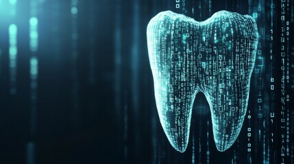 Digital dental security: coded tooth in binary stream for healthcare 