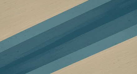 Poster - A blue and white striped background with a blue stripe