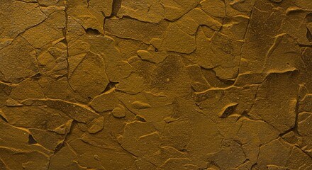 Aufkleber - A brown wall with a rough texture