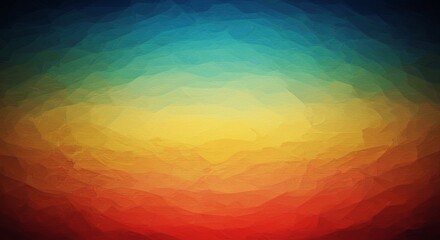 Poster - A colorful background with a rainbow of colors