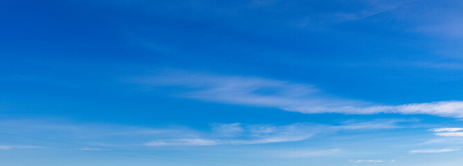 Wall Mural - clear blue sky with no clouds