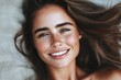 © jianhua - Radiant Woman's Relaxed Expression