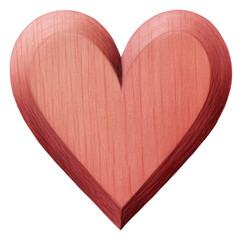 Wall Mural - png heart red white background romance.