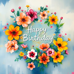  Happy Birthday Card Design